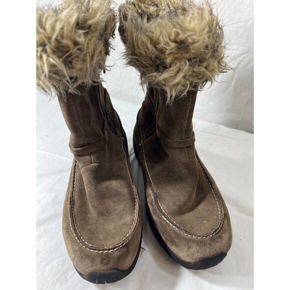 Sorel Women Boots Northern Lite Winter Thinsulate NL1431 265 Suede Beige Sz 9.5 - Picture 11 of 16